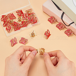 24Pcs Alloy Brooches&nbsp;AJEW-FG0004-20