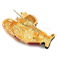 Christmas Theme Enamel Pins&nbsp;JEWB-S022-04A-G