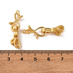 Brass Fold Over Clasps&nbsp;LS-KK-U016-05G