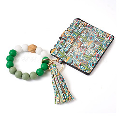 Silicone Beads Keychain&nbsp;KEYC-TAC00022