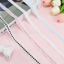 10M 10% Spandex & 90% Nylon Lace Elastic Ribbon&nbsp;OCOR-CY0001-12E