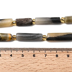 Natural Bumblebee Jasper  Beads Strands&nbsp;G-D353-A12
