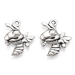 Tibetan Style Alloy Bee Pendants&nbsp;LS-TIBE-Q037-029-RS