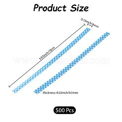 500Pcs Polka Dot PET Plastic Wire Twist Ties&nbsp;FIND-WH20005-40A