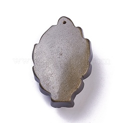 Natural Golden Sheen Obsidian  Pendants&nbsp;G-I226-09B