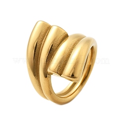 304 Stainless Steel Finger Rings&nbsp;RJEW-Q012-19G