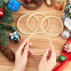 Bamboo Linking Rings&nbsp;FIND-WH0110-744
