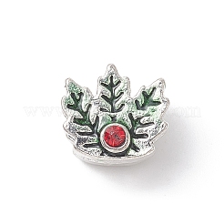 Alloy Rhinestone European Beads&nbsp;MPDL-Q213-21AS