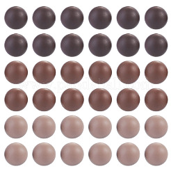 45Pcs 3 Colors Round Silicone Focal Beads&nbsp;SIL-TAD0001-01G