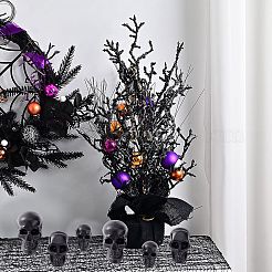 150pcs 3 Style Halloween Plastic Skull Figurine&nbsp;KY-AR0001-27
