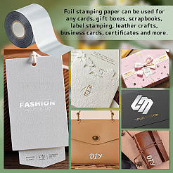 Stamping Hot Foil Paper&nbsp;DIY-WH0591-520A-01