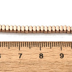 Electroplated Synthetic Non-magnetic Hematite Beads Strands&nbsp;G-L613-I01-01