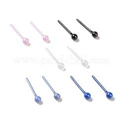 Hypoallergenic Bioceramics Zirconia Ceramic Stud Earrings&nbsp;EJEW-Z023-11