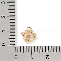 Brass Micro Pave Cubic Zirconia Charms&nbsp;CU-K001-03G-01