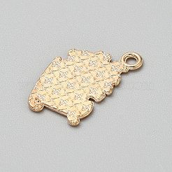 Christmas Alloy Enamel Pendants&nbsp;FIND-CJC0012-140H