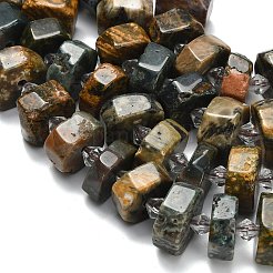 Natural Ocean Jasper Beads Strands&nbsp;G-L642-H09-01