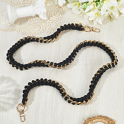 Acrylic Cable Chain & Polyester Braided Cord Bag Straps&nbsp;FIND-WH20033-020KCG-B