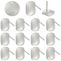 40Pcs Brass Stud Earrings Findings&nbsp;KK-SC0006-87P