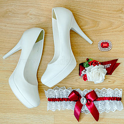 Alloy Rhinestone Shoe Decorations&nbsp;FIND-WH0126-417A