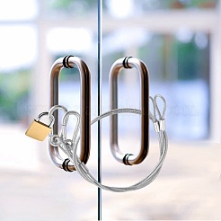 4Pcs 2 Style 304 Stainless Steel Safety Chain Wire Rope&nbsp;AJEW-SZ0001-71