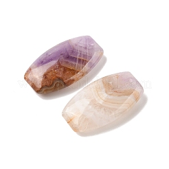Natural Amethyst Lace Agate Pendants&nbsp;G-A244-03