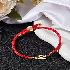 1Pc Adjustable Nylon Cord Slider Bracelets for Women&nbsp;BJEW-LP0001-32N-02