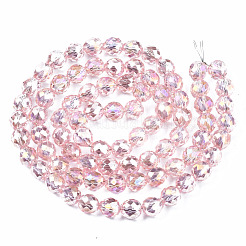 Transparent Glass Beads Strands&nbsp;X-EGLA-T008-14A-01