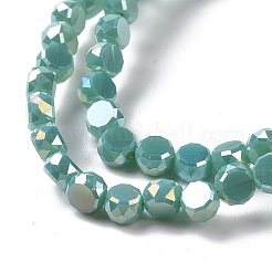Electroplate Glass Beads Strands&nbsp;GLAA-E036-03A