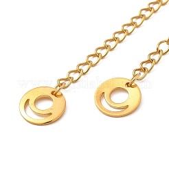 Ion Plating(IP) 304 Stainless Steel Curb Chain Extenders&nbsp;STAS-P320-04G