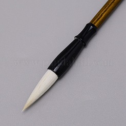 Wooden Chinese Calligraphy Drawing Brush Pen&nbsp;TOOL-WH0132-70B