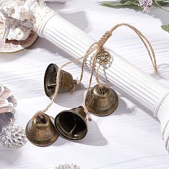 Iron Bell Pendant Decoration&nbsp;HJEW-JM02239