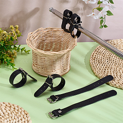 Imitation Leather Alloy Belt Buttons&nbsp;FIND-WH0400-19C