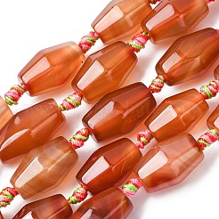 Natural Red Agate Beads Strands&nbsp;G-P605-K01-01A