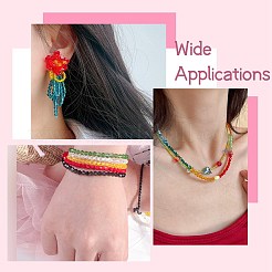 10 Strands 10 Styles Transparent Electroplate Glass Beads Strands&nbsp;EGLA-CJ0001-29