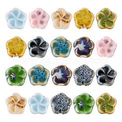 20Pcs Handmade Porcelain Beads&nbsp;PORC-TA0001-25