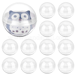 300Pcs Plastic Vending Machine Egg Capsules&nbsp;AJEW-PH0008-57