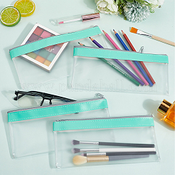 Rectangle PVC & PU Leather Resealable Bags&nbsp;ABAG-WH20001-20C