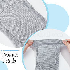 Sponge & Polyester Yoga Sports Knee Pads&nbsp;AJEW-WH20054-202A-02