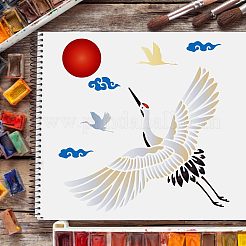 Plastic Reusable Drawing Painting Stencils Templates&nbsp;DIY-WH0172-349