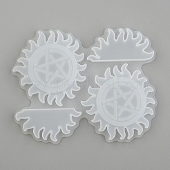 Gear Straw Topper Silicone Molds Decoration&nbsp;LS-DIY-J003-15