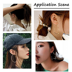 201 Stainless Steel Hoop Earrings Sets&nbsp;EJEW-PJ0001-02