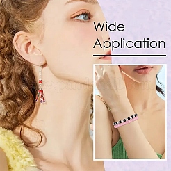 6 Strands 6 Colors Glass Beads Strands&nbsp;DGLA-YW0001-44A