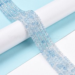 Natural Aquamarine Beads Strands&nbsp;G-E194-16