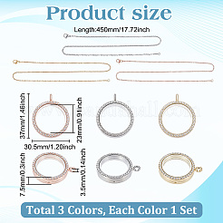 DIY Necklace Making Kits&nbsp;DIY-UN0008-36