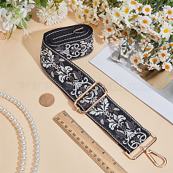 Ethnic Style Cotton Embroidered Adjustable Bag Straps&nbsp;FIND-CN0002-37A