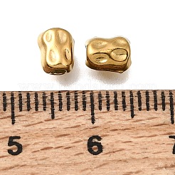 Hammered Textured 304 Stainless Steel Spacer Beads&nbsp;STAS-L315-073A-G06