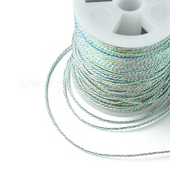17M Rainbow Color Polyester Sewing Metallic Thread&nbsp;OCOR-E026-08C