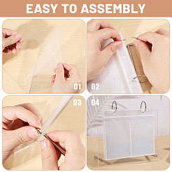 3 Inch 10 Pockets Acrylic Calendar Photos Album&nbsp;AJEW-WH0596-158