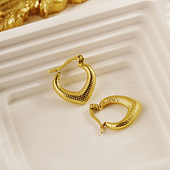 304 Stainless Steel Hoop Earrings for Women&nbsp;YI9341-1