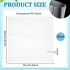 Transparent PVC Sheet&nbsp;FIND-WH0366-127C